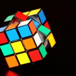Colorful color play concentration