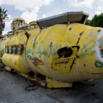 Graffiti old submarine u boat