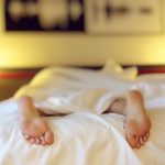 Alone bed bedroom blur