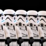 stormtrooper, star wars, lego, storm, trooper, parade, platoon, squad, together, clone, copy, same, equal, star, war, empire, evil, oppression, force, black, white, military, uniform, identical, attention, line, rank, regiment, order, symmetry, armour, armor, minifigure, minifig, star wars, lego, clone, clone, clone, same, same, same, same, same